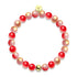 Maraschino Cherry | Shimmer Glass Bracelet